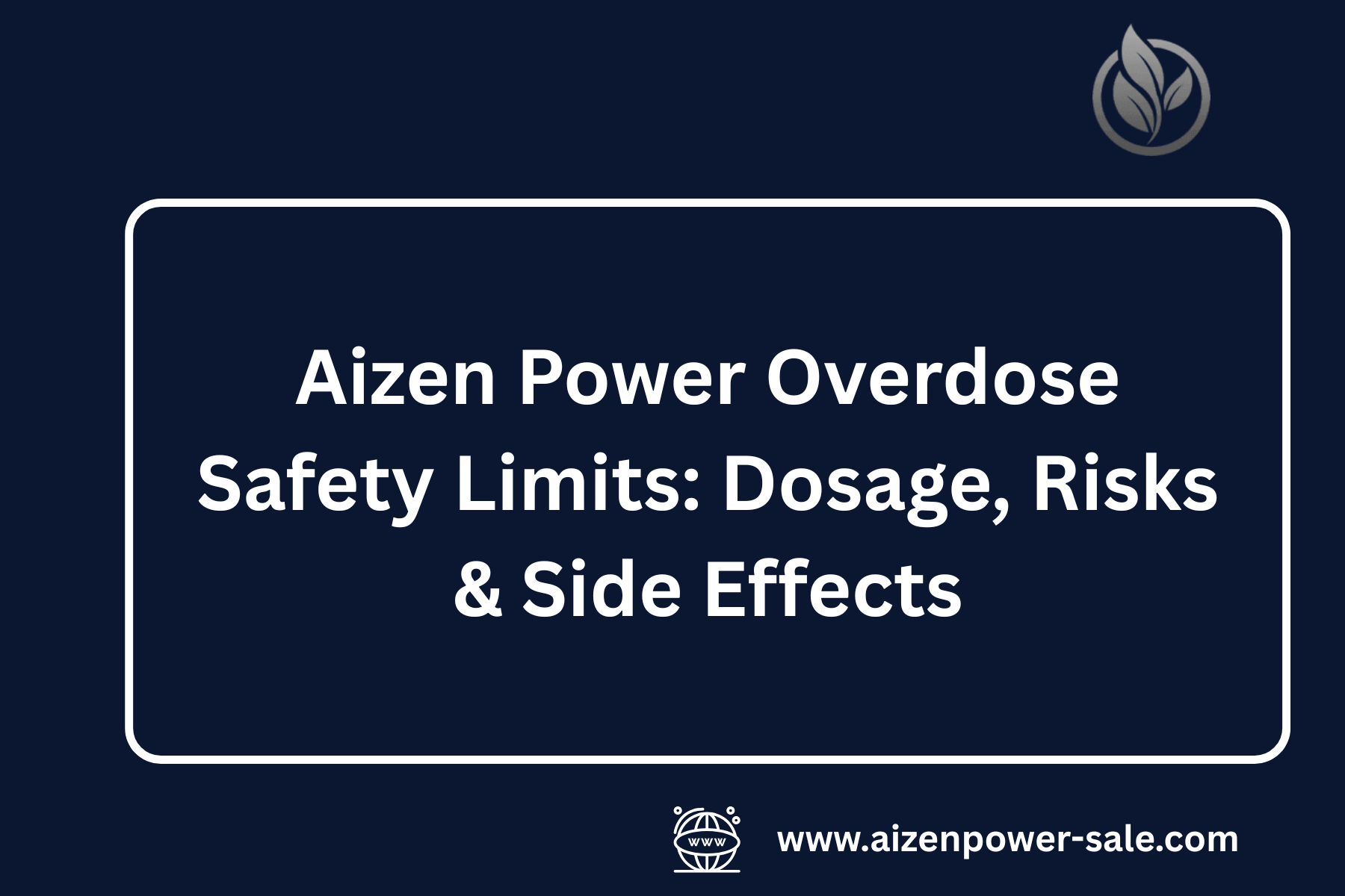 Aizen Power overdose safety limits